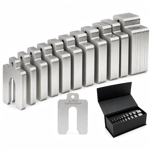 304 Stainless Steel Shim Kit with Storage Case