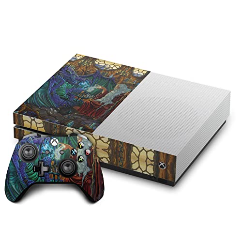 Xbox One S skin protection autocollant vinyle dragons pour éviter les rayures de console