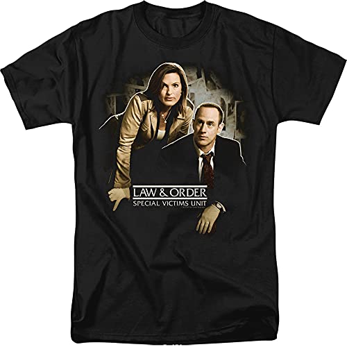 Trevco Men's Law & Order: Svu Short Sleeve T-Shirt, Helping Black, Xx-Large #TOP11