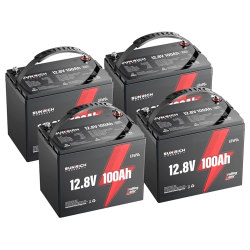 12V 400Ah LiFePO4 Battery with Bluetooth & Heated