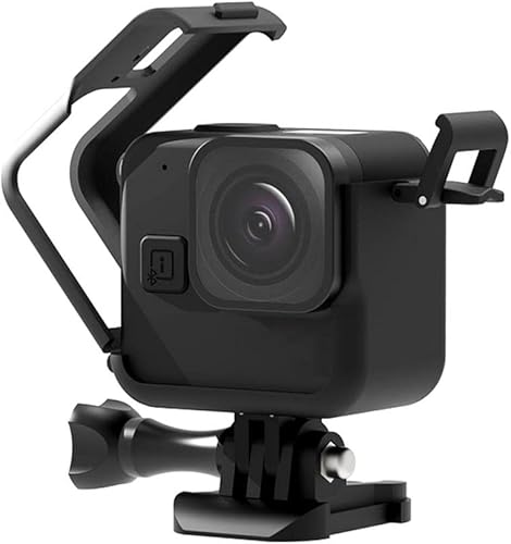 Miniatura 2 de Funda protectora para cámara ABS a prueba de golpes Accesorios con soporte base Protector de carcasa de cámara para GoPro Hero 11 Negro Mini