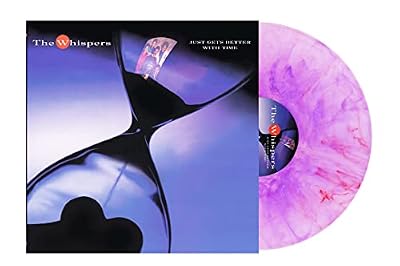 Portada del vinilo Just Gets Better With Time - Clear Purple Colored Vinyl with Swirls de The Whispers