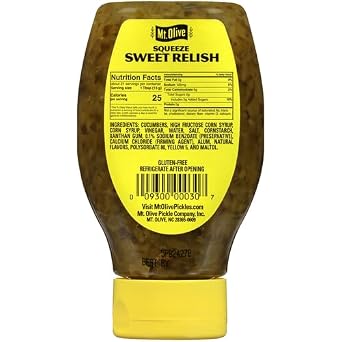 Mt. Olive Sweet Relish, 10 Fl Oz