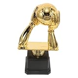 Anneome Goalkeeper Gloves Trophy: Soccer Award for Adults - Plastic Football Sports Memorial Trophy Cup for Tournament Victories and Enthusiast Collection