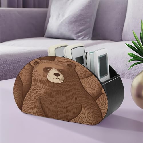 Rangement télécommande en cuir synthétique de qualité supérieure - 6