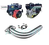 ARSPORT Exhaust Pipe Header For PREDATOR Max Performance 6.6 HP (224cc) OHV