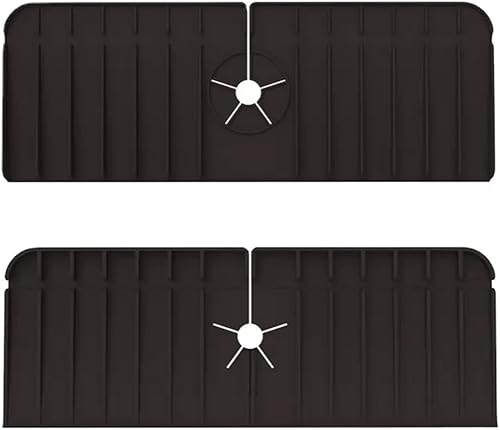 Miniatura 4 de -Alfombrilla de silicona para grifo de agua, alfombrilla para fregadero de cocina, protector de goteo, almohadilla de