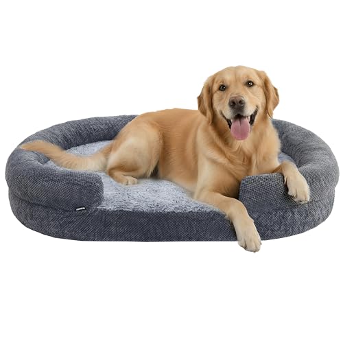 Miorun Orthopedic Dog Bed for Large Dogs, Egg Crate Memory