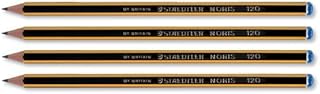 Staedtler 120 Noris Pencil Cedar Wood H Blue Cap Ref 120-H [Pack 12] [per Pack: 12]