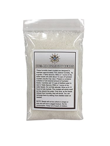 Prestige Import Group - Crystal Gel Humidification Beads for Humidors - 4 oz Bag