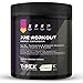 T-Rex Integratori Pre Workout, Energy Drink Potente con Creatina Monoidrata, Bcaa, Arginina, Beta Alanina e Vitamine - Pre-Allenamento Energia e Massa - Senza Caffeina, 250 g Aroma Arancia-Pesca