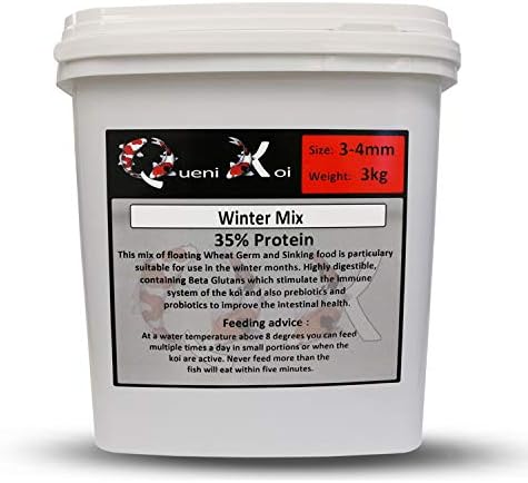 Queni Koi - Winter Mix 3mm (3kg) - Koi Food