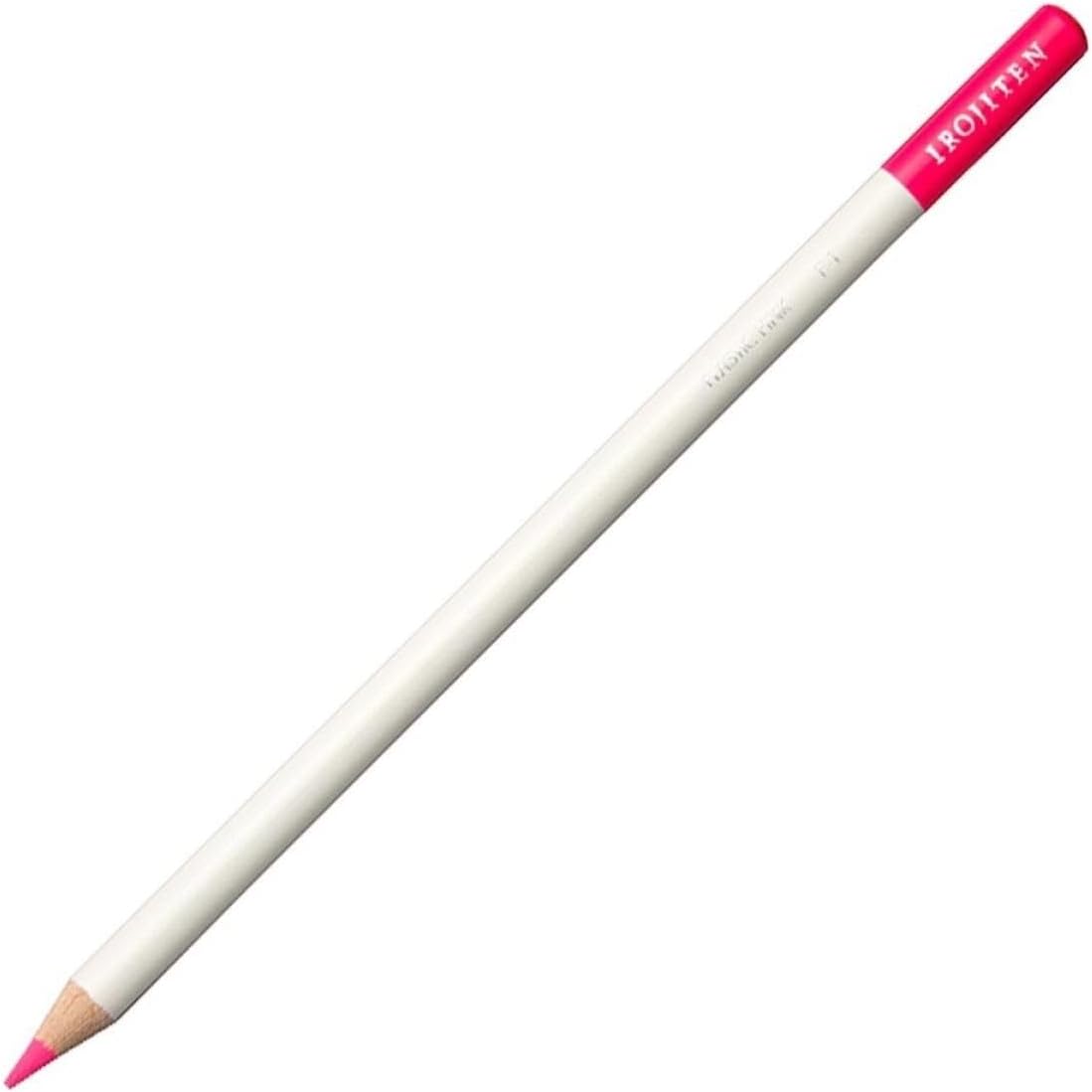 coloured pencil plastic pink, wax-based lead with high colour brilliance, artist's colour pencil for professional artists an beginners [CI-RF1]