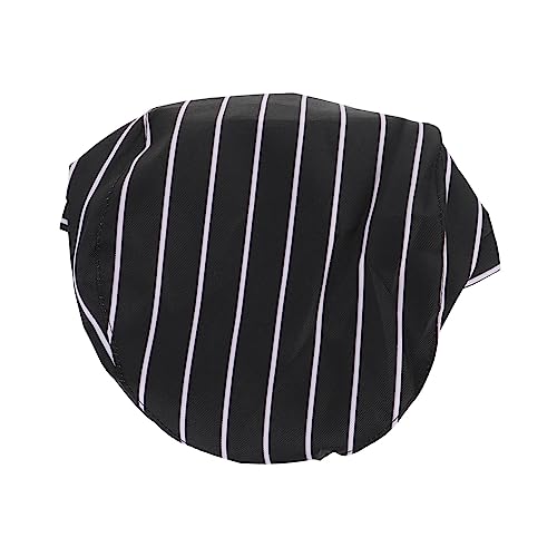 CIYODO Chapéu De Chef Boinas De Cabelo Chapéu De Chef Preto Comida De Japão Chapéu De Chef De Trabal