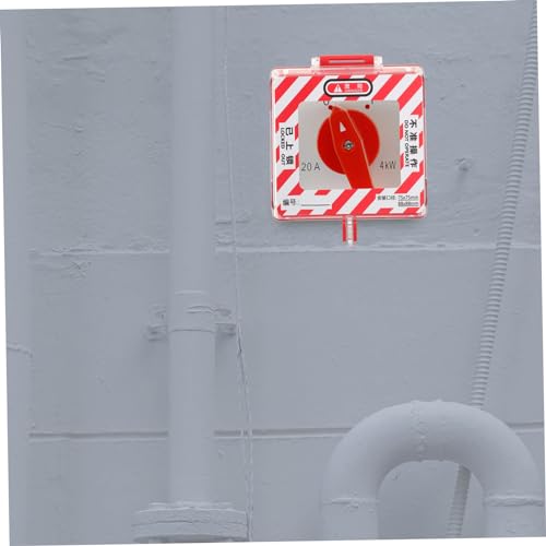Protector de interruptor de pared transparente Housoutil para sala de estar 5