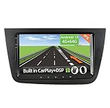 YUNTX Android 10 [4GB+64GB] Radio Coche para Seat Altea 2004-2015 Toledo 2004-2009 - [Incorporado Carplay/Android Auto/DSP]-9 Pulgadas Pantalla Táctil-2...