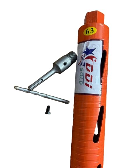 Core Bit for AC, Core Drill Bit for AC, 63mm, Hex Shank, Alloy Steel, with SDS Adaptor-image-45