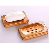 Bluewings Natural Bamboo Soap Dish