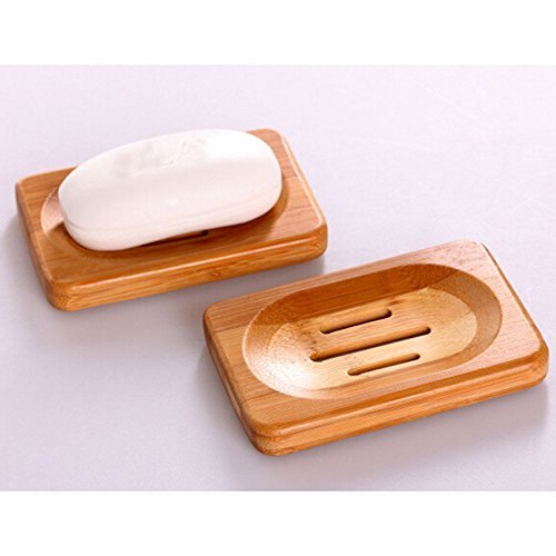 Bluewings Natural Bamboo Soap Dish