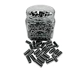 OrganitubeS® Pro Glass - Pre filtered tubes (OrganitipS Pro Sized Glass Tubes in Black, Blue, Red, Pink, or Green) (Black x 10)