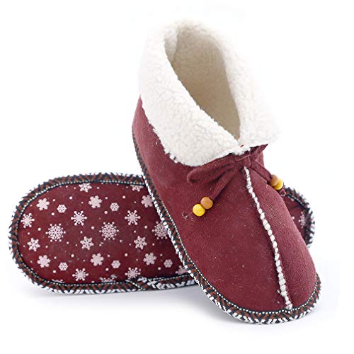 Millffy Women's Comfy House Slipper Wool Blend Moccasins Slip on Indoor Soft Sock Slippers Shoes3