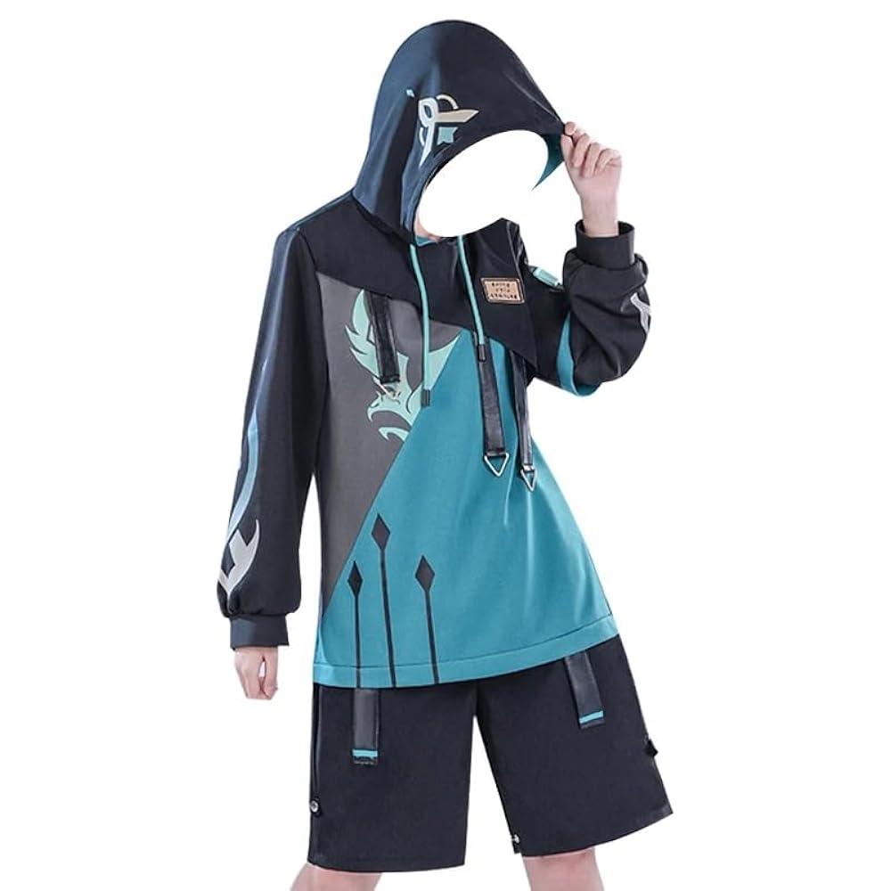 新品タグ付き★ andwang kirakira setup hoodie Amazon.com: KIRA KIRA Game Genshin Impact Al Haitham Cosplay