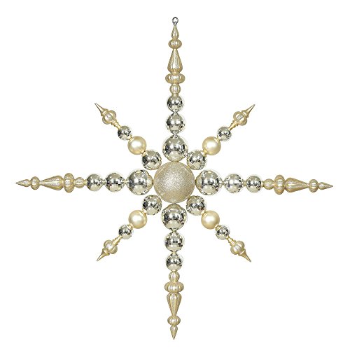Vickerman N104338 Snowflake Ornament