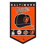 WinCraft Baltimore Orioles Heritage History Banner Pennant