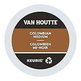 Van Houtte Colombian Medium K-Cup Coffee Pods, 30 Count For Keurig Coffee Makers