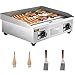 Produktbild VEVOR Grillplatte, 3200 W Elektro Grillplatte Griddleplatte 664 x 470 x 220 mm Groß Gastro Griddleplatte, Griddleplatte mit Ölpinsel und Schaufel Elektro Grillplatte Edelstahl Gusseisen