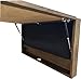Bellewood Designs Deer and Elk Gun Concealment Decor - Handcrafted Wooden Gun Cabinets - Gun Shelf Hidden Storage for Rifles, Shotguns, & Handguns - Quick Access Hidden Wall Safe (Extra Large)