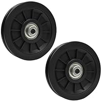 2 Paar Seilrollenabdeckungen Für Fitnessgeräte | Für 105-120mm Kabel | Geräuschreduzierend