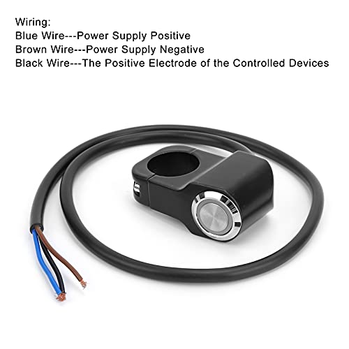 Interruptor de guidão de motocicleta, botão liga/desliga do guidão, botão de botão de motocicleta un