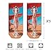 VstaDank Pink Cow Ankle Socks 5 Pairs Fashion Invisible Low Cut Sock for Adult Casual Short Sock Soft Cozy No Show Socks