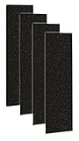 4 pack Carbon Pre-Filter for use with the germguardian FLT5000/FLT5111 HEPA Filter C, for AC5000 Series Air Purifiers by LifeSupplyUSA