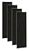 4 pack Carbon Pre-Filter for use with the germguardian FLT5000/FLT5111 HEPA Filter C, for AC5000 Series Air Purifiers by LifeSupplyUSA