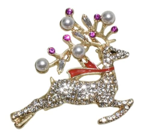 Broche renne Shag Wear accessoire mode hiver pour femme et adolescente tendance