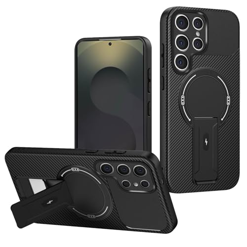 Coque Samsung S26 Plus magnétique à texture carbone pour vos trajets quotidiens