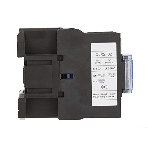 Ac Contactor Cjx2-3201 High Sensitivity Industrial Electric Ac Contactor 220V 32A #TOP4