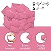 Pink Erasers, 80 Count, Latex Free Eraser for Kids, Square Eraser, Erasers Bulk for School Supplies, Art, and Office Use #3