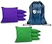 Tailgating Pros Cornhole Bags - 8 Regulation Size Corn Hole Bags with a Carrying Tote - 25+ Colors