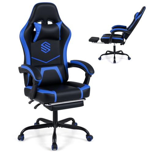 Giantex Gaming Chair, Height Adjustable Computer