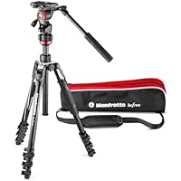 Manfrotto Befree Live, Trípode de Viaje con Cabezal para