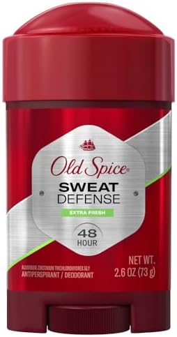 Old Spice Hardest Working Collection Sweat Defense Anti-Perspirant & Deodorant, Extra Fresh, 2.6 Ounce