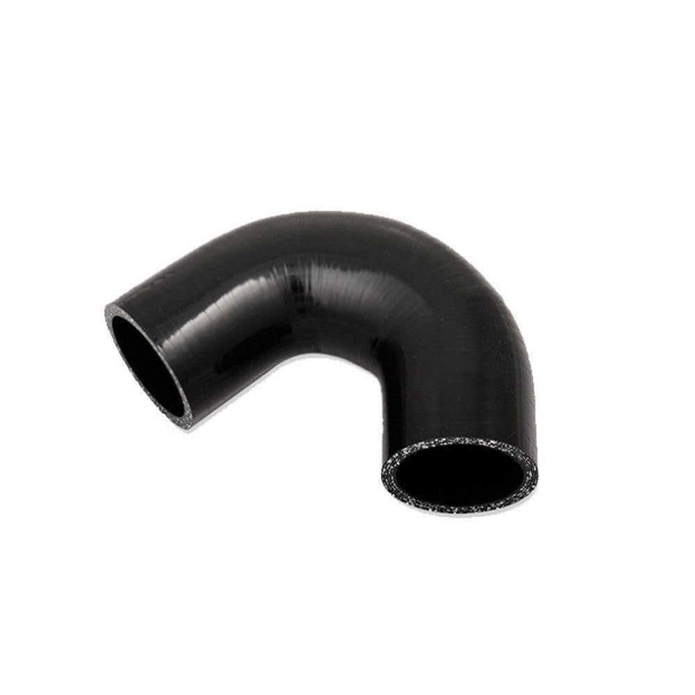 Silicone Polyester Reinforced 135 Degree Elbow Hose Black King Motor X2 & Losi 5ive Upgrade Part