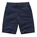 Produktbild hezeyang Herren-Shorts Casual Five-Point Shorts, dünne Shorts Gr. 33W, blau