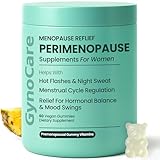 Perimenopause Supplements Women | Premenopausal Gummy Vitamins | Relief for Hormonal Balance & Mood Swings | Supports Menstrual Cycle Regulation | 60 Vegan Gummies