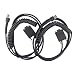 Partshe 2-Pack LS2208 RS232 Serial Cable for Symbol Barcode Scanner LS2208 LS1203 LS2208 LS 4208 LS4278 LS7708 LS9208 RJ45 to DB9 Cable 9ft CBA-R02-C09PAR