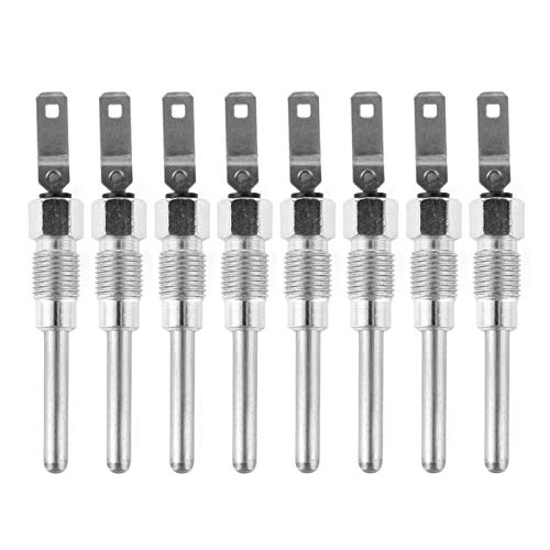 Tbest - Glow Plug,8Pcs/Set Universal Ignition Plug 12563554 Sparking Glow Plug Car Replacement Fit for 6.5L 6.2L Car Replacement - -5%