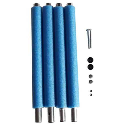 Poteaux de remplacement pour trampoline 6 pieds avec tube mousse protection sécurité